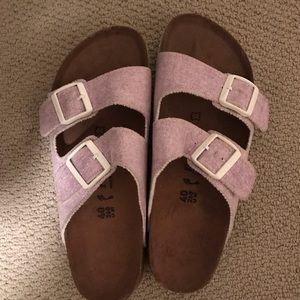 Purple Birkenstock’s